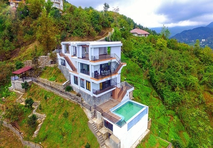 طراحی در زمینهای شیبدار