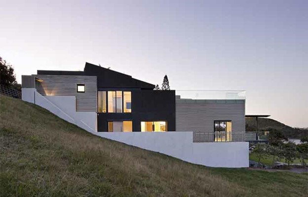 طراحی در زمینهای شیبدار